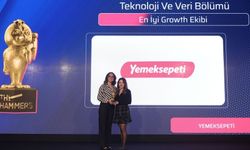 YEMEKSEPETİ “EN İYİ GROWTH EKİBİ” ÖDÜLÜNÜ KAZANDI