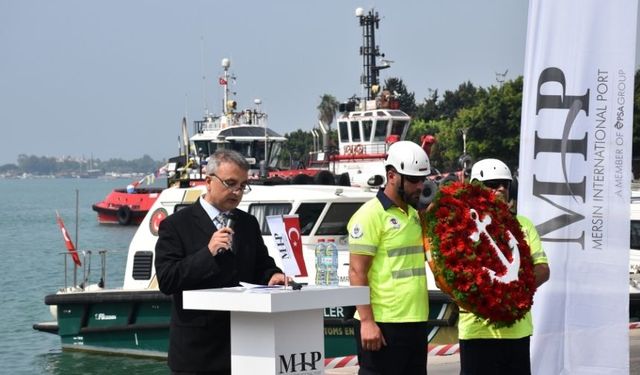 Mersin  Limanı’nında Kılavuz Kaptanlar Haftası Kutlandı