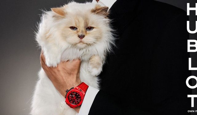 KEDİ CHOUPETTE HUBLOT’UN 20. YIL KAMPANYASINDA BAŞROLDE