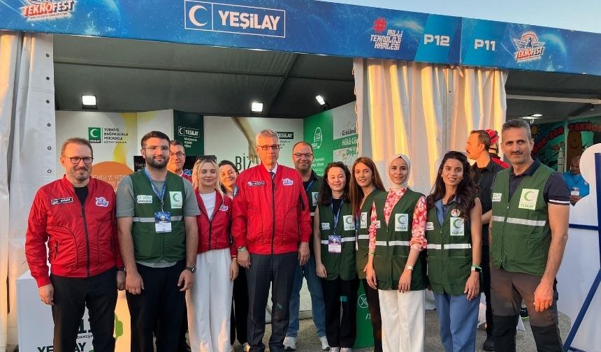 YEŞİLAY, TEKNOFEST ADANA'DA