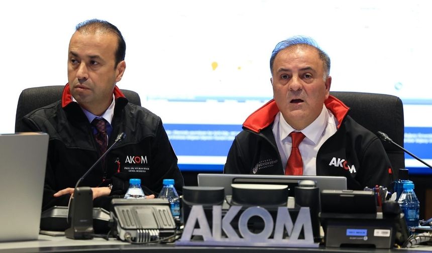 İBB, DEPREM TEYAKKUZUNDA